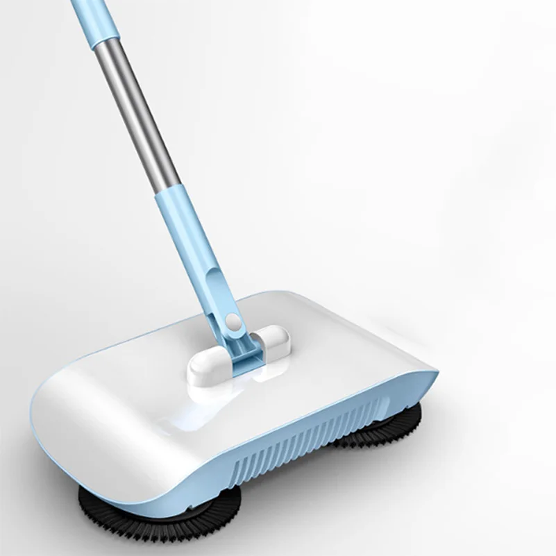 Hand-Push Vacuum Cleaner Floor Sweeping Mopping 2 in 1 with Cloth