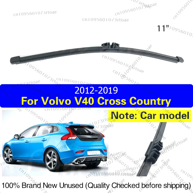 

Car Wiper For Volvo V40 Cross Country 2012 - 2019 Rear Wiper Blade Windshield Windscreen Tailgate Window Rain Brush 11"