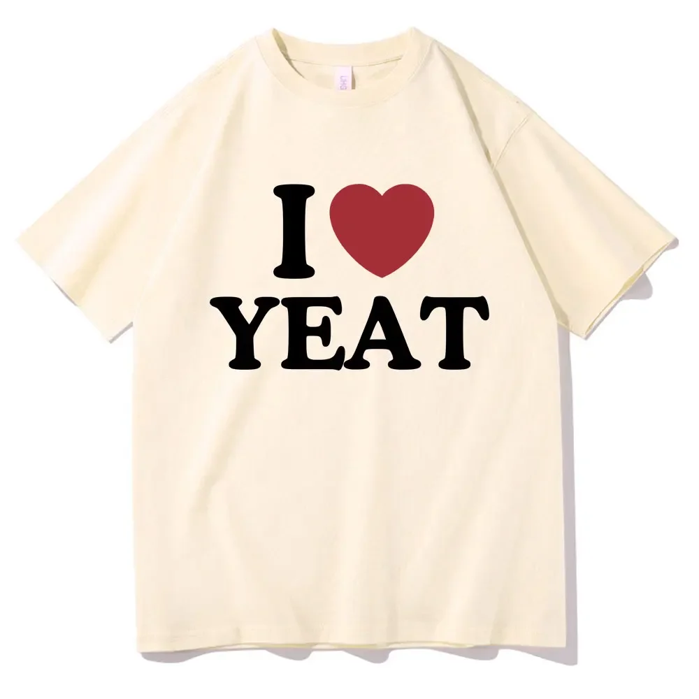 أنا أحب Yeat طباعة الرسم تي شيرت ، الراب مضحك ، ميمي تي شيرت ، قصيرة الأكمام ، عارضة المتضخم شيرت للرجال والنساء ، الهيب هوب قمم ، الصيف