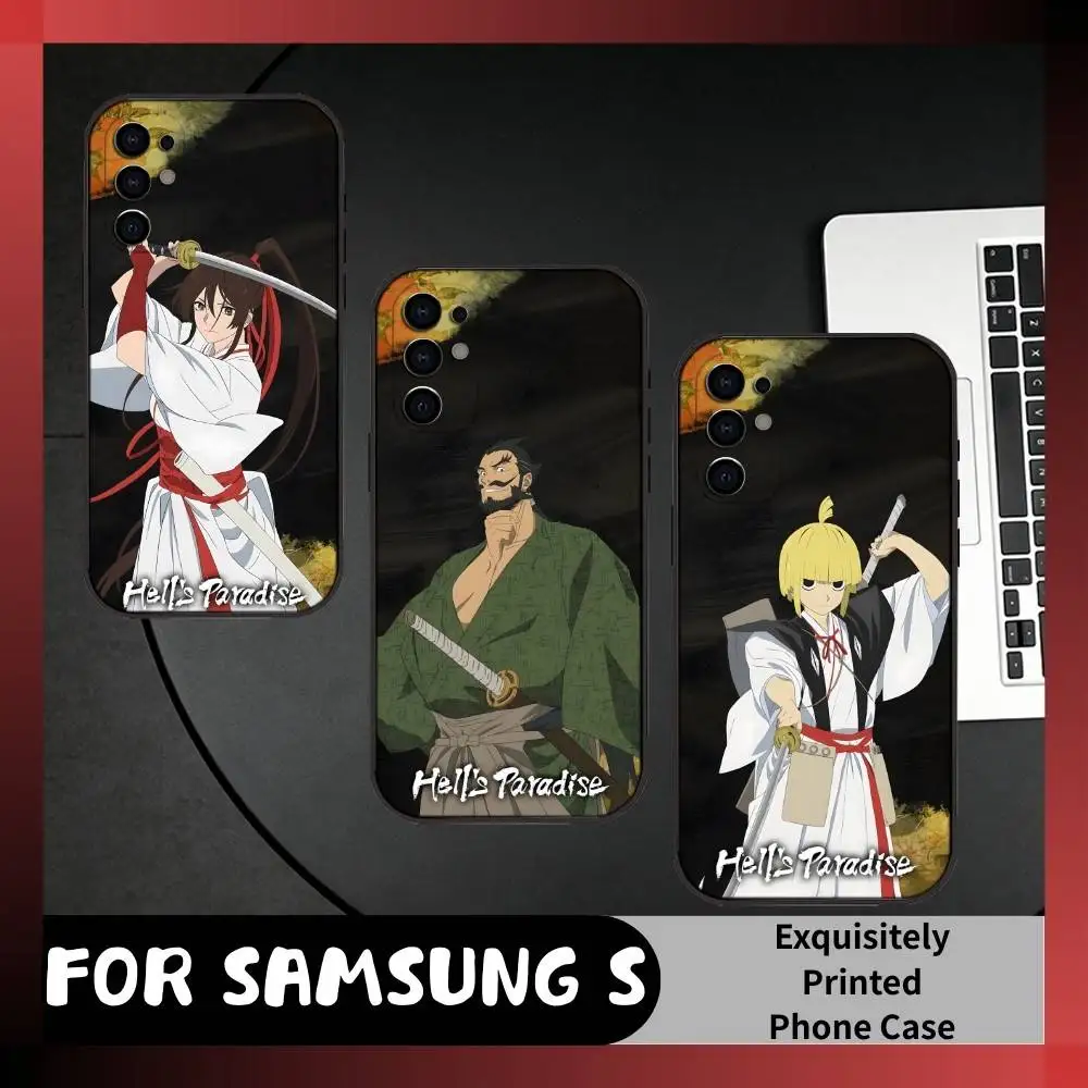 

Y-Yamada Asaemon Family Phone Case For Samsung S25,S24,S21,S22,S23,S20,Ultra,S26,Plus,Fe,Note,5G Black Cover