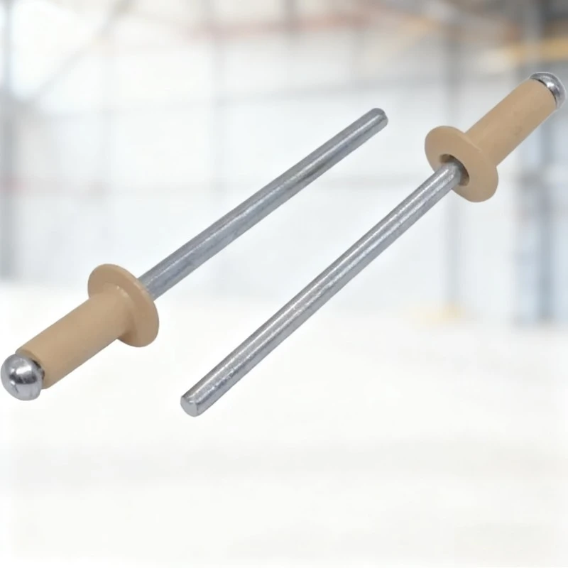 Color Painted Blind Rivets RAL1001 Pop Dome Head Rivet Industrial Fasteners Aluminium Steel Home Decoration Rivets 5/32