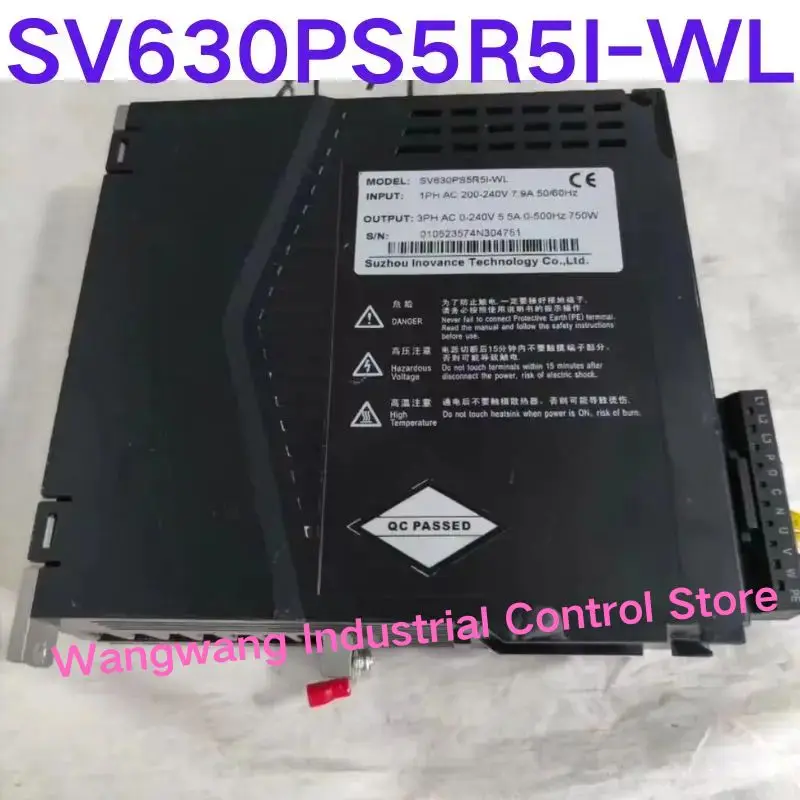 Second-hand test OK , Servo  Drive SV630PS5R5I-WL