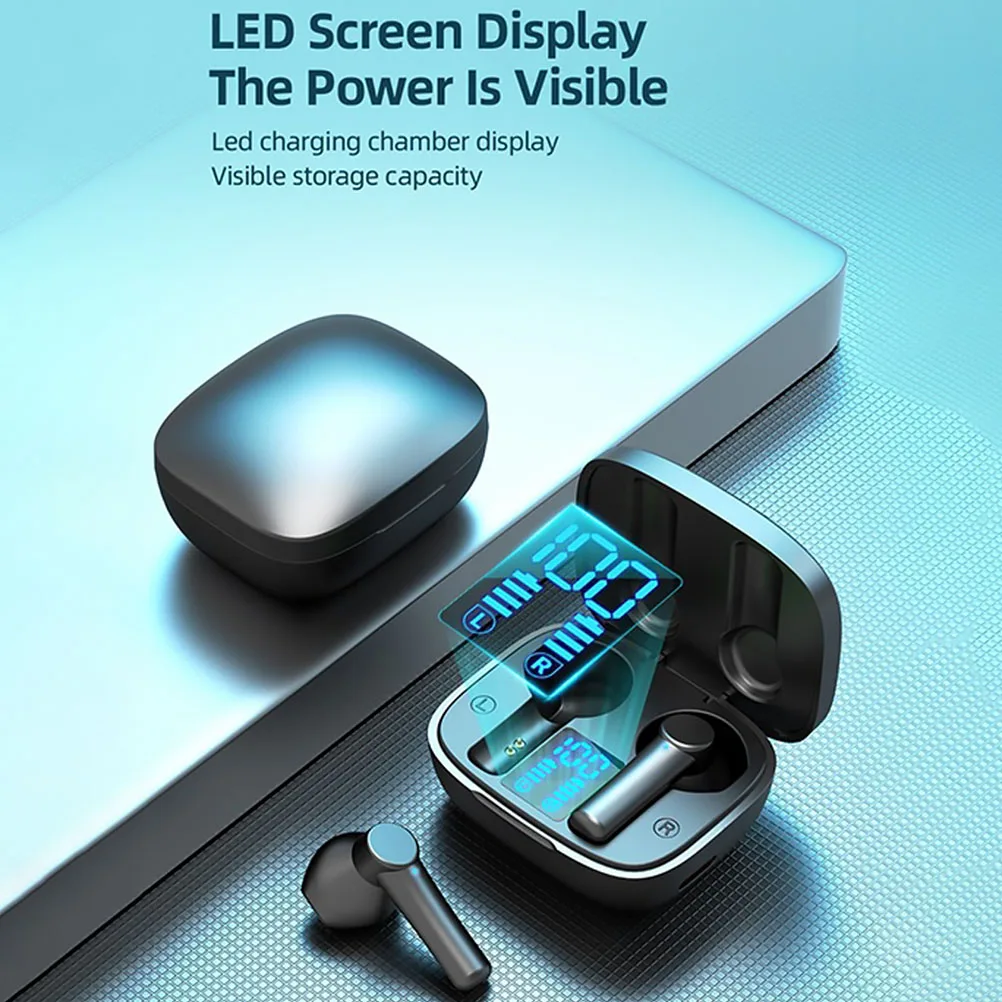 

Wireless Earbuds Headset 5 0 Mini In Ear Smart Earphone Charging Case Portable Outdoor Sport Gaming Phone Call