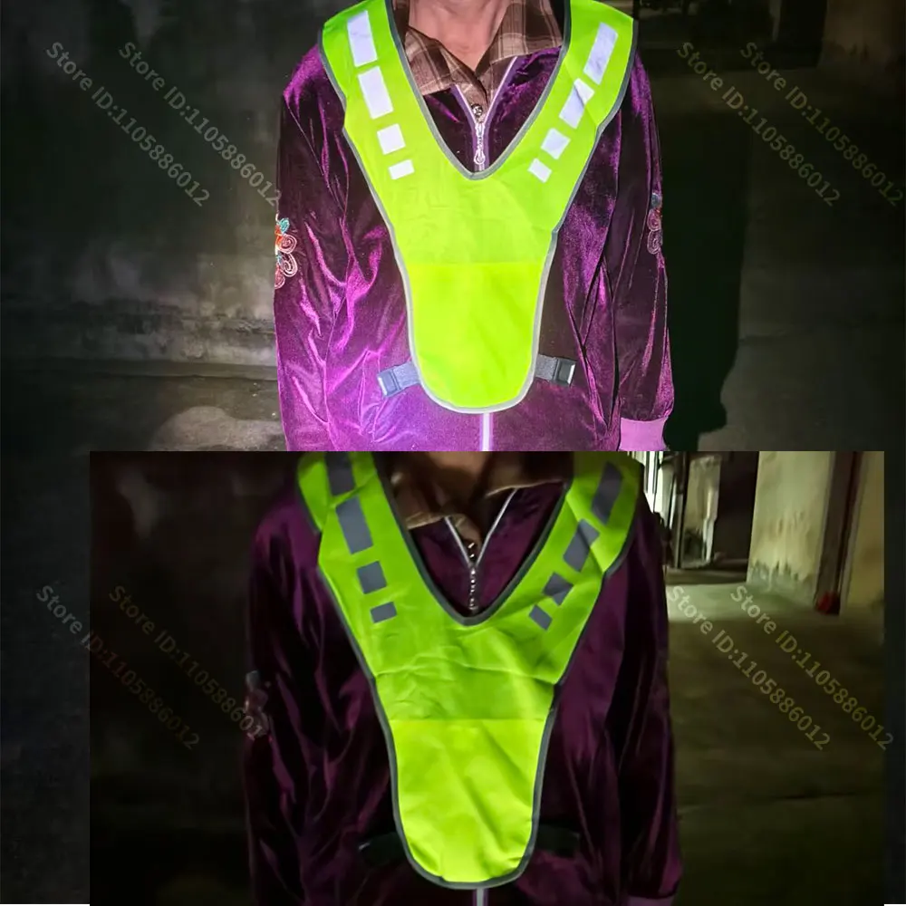 High Visibility Safety Highlight Night Motorcycle Bike Reflective Cycling Vest Traffic Coat Running Working Reflective-Clothes