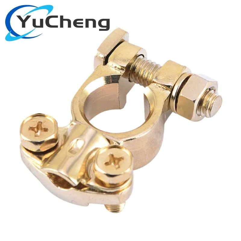 

YC-110 Совершенно новые зажимы для аккумуляторов из чистой меди, автомобильные разъемы, зажимы для клемм аккумулятора 16,9 х 17,5 мм