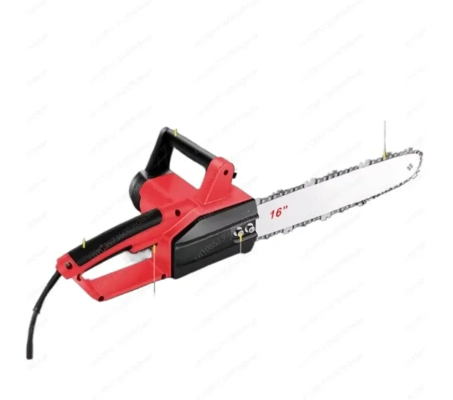 16 Inch Plug-in Electric Chain Saw 220v Chain Saw Household Small Handheld Firewood Saw Tree Artifact