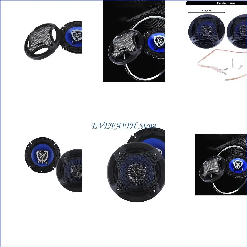 

Динамики с автоматическим звуком 124B с четким и стабильным выходом. 6,5-дюймовый автомобильный динамик для приводов.