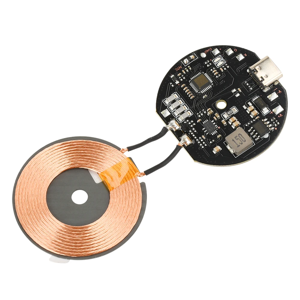 20W Hochleistungs-Auto-Wireless-Lademodul 12/24V Handy-Akku Auto-Modifikation Wireless-Lade-Motherboard PCBA – Detail 4