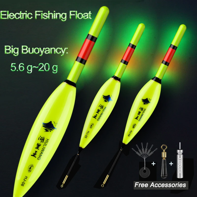 Fishing Floats Sea & Rock Electric Night Light Luminous Floats Big Buoyancy Bobbers Outdoor Sports Best Choice