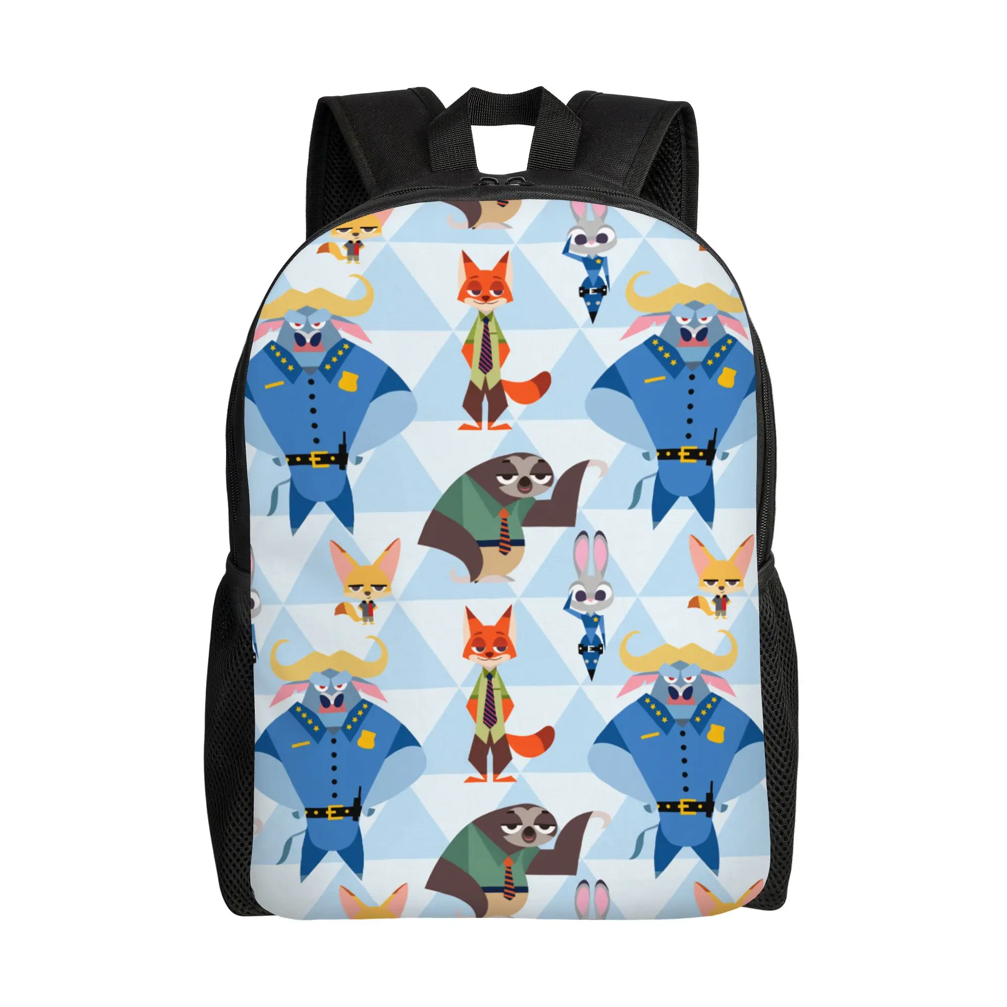 

Рюкзак Zootopia Reporting for Duty Triangle, дорожные рюкзаки для мальчиков и девочек, школьные сумки с ярким принтом, крутой рюкзак