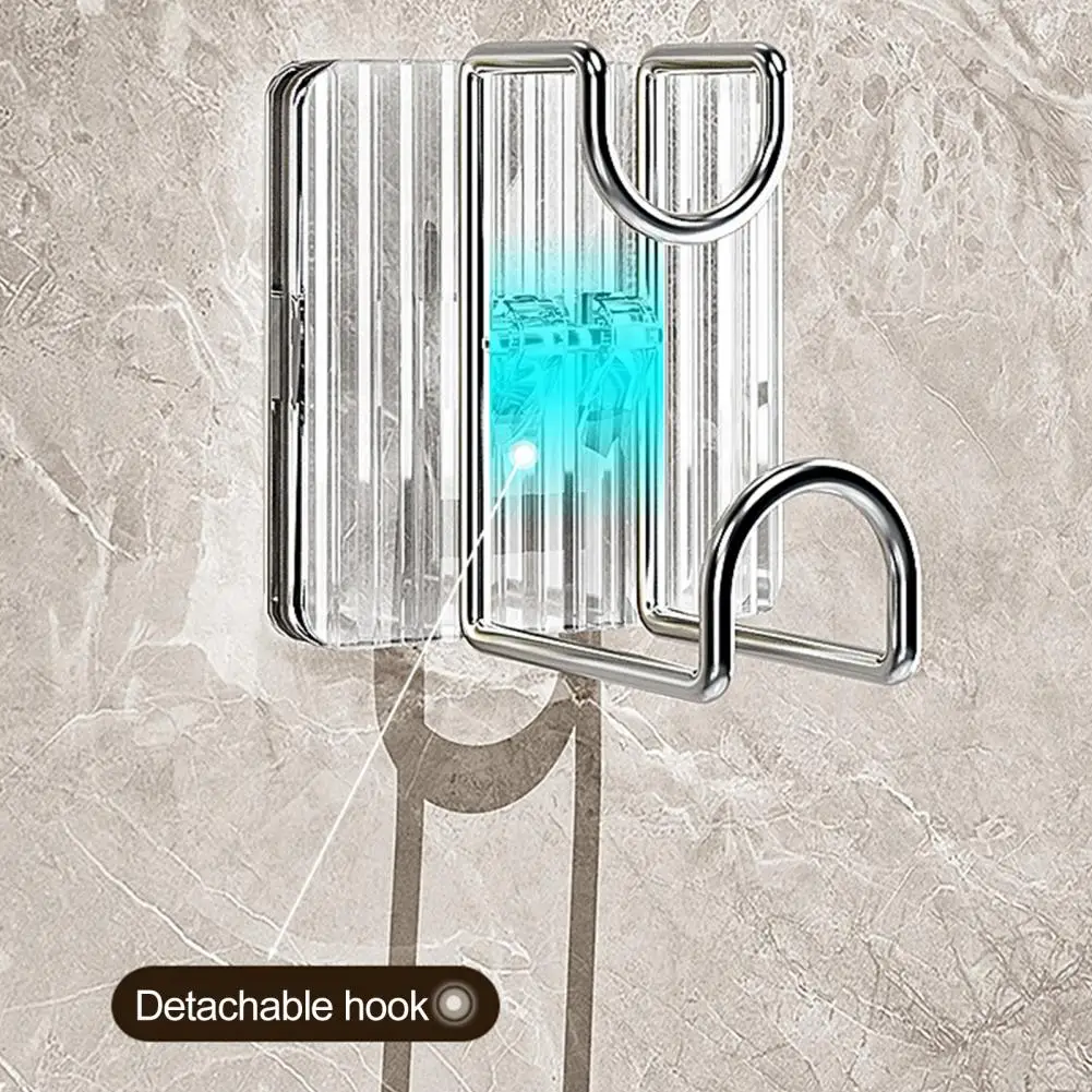 Wall-mounted Storage Hook No-drill Storage Hook Multi-purpose Wall Hanging Organizer for Bathroom Kitchen Strong Load-bearing