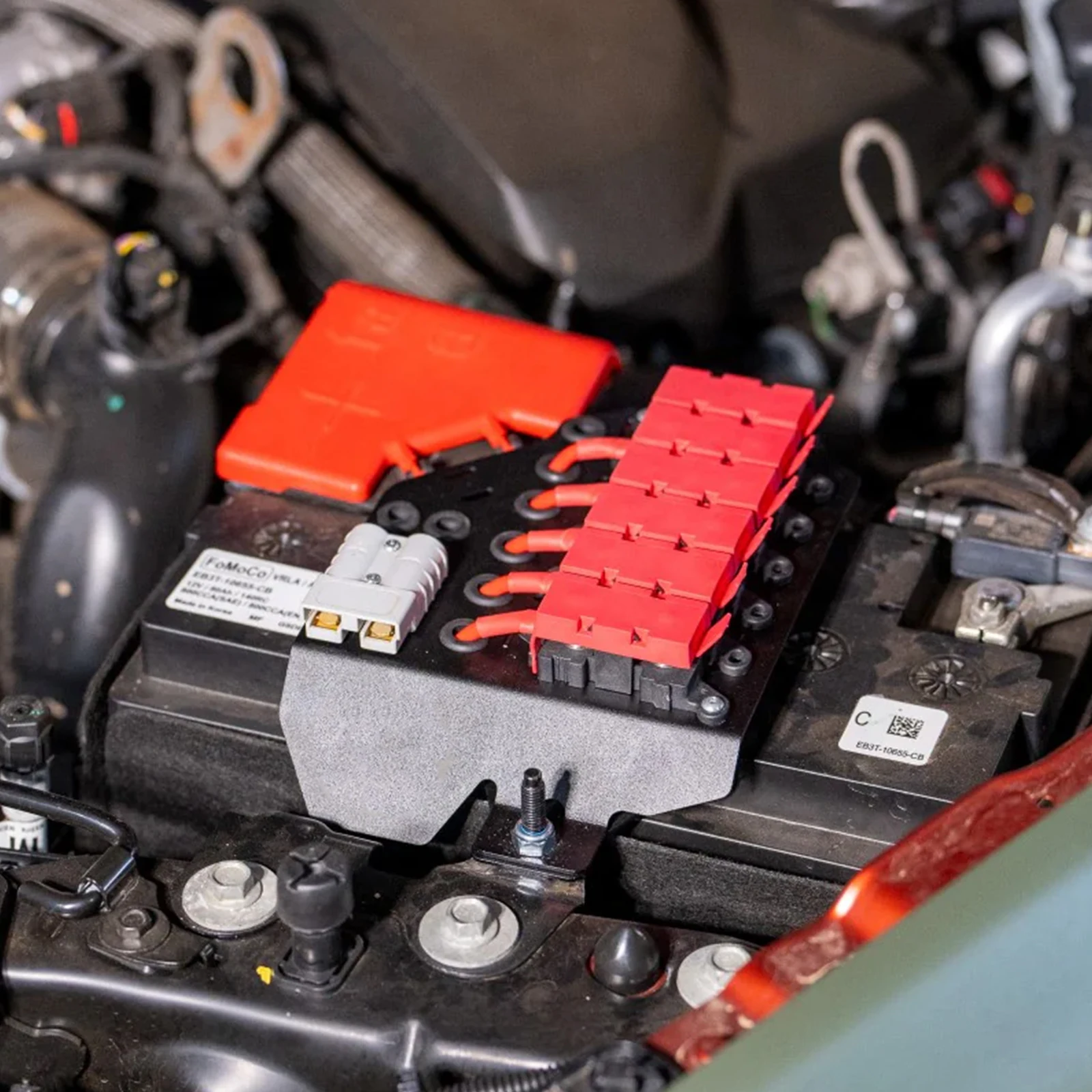 1-in-5-Wege-MIDI-Sicherungshalterbox für Auto, Wohnmobil, Boot, Bus – Mehrpoliger MIDI-Sicherungsblock 200A, anschraubbarer Sicherungstyp, Stromverteiler – Detail 7