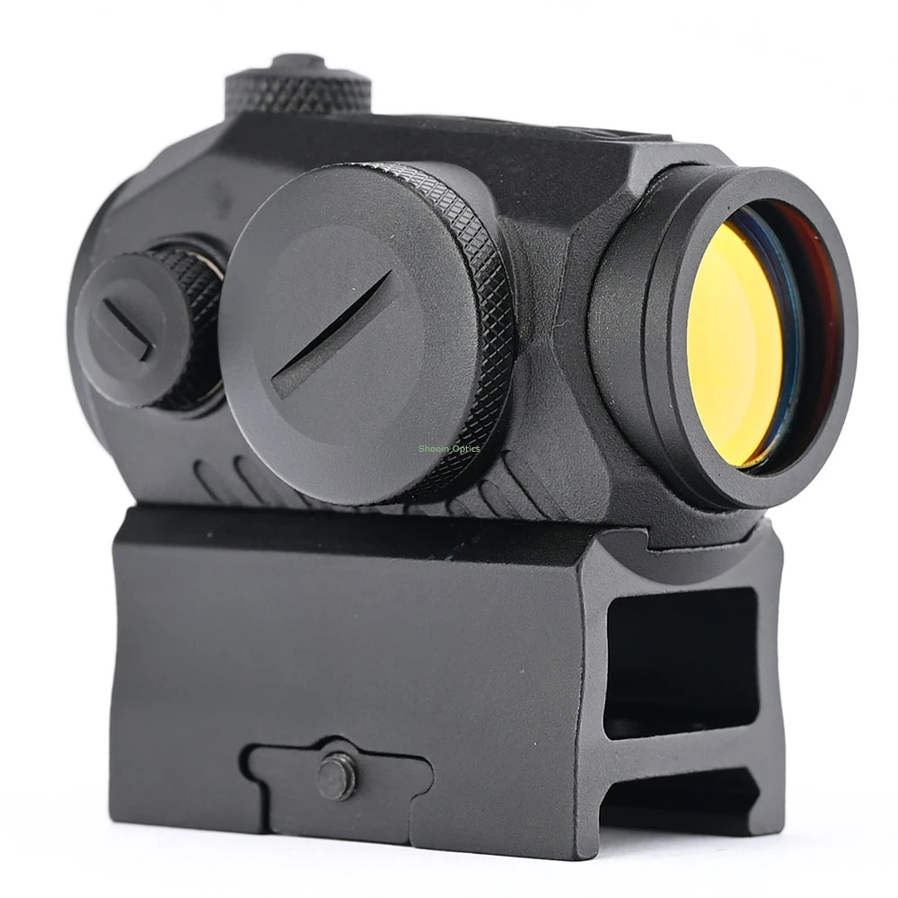 SSR5 2 MOA Reflex 1x20mm Red Dot Collimator Sight With High Low 21mm Picatinny Rail Mount