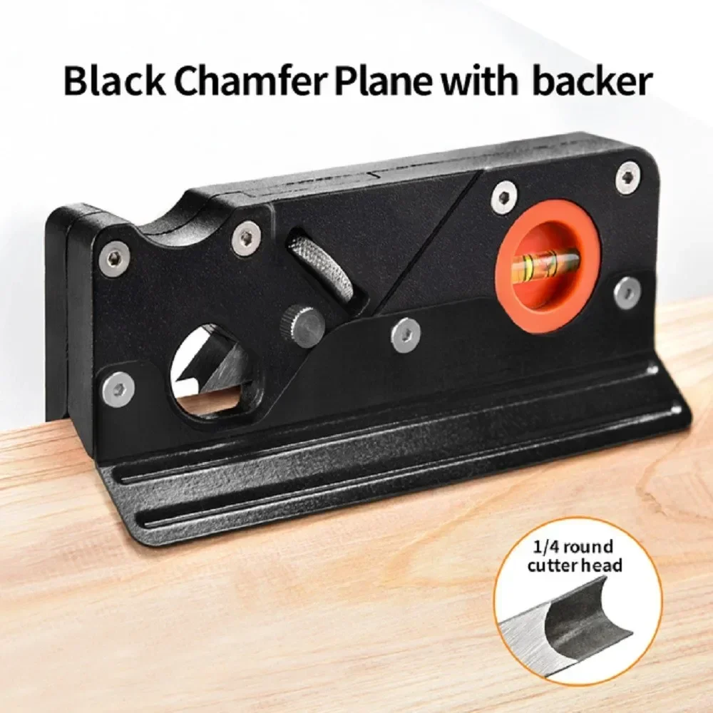 

1pcs Chamfer Hand Planer With Backer Woodworking Edge Corner Plane Manual Planer For Furniture Wood Hand Tool Accessories