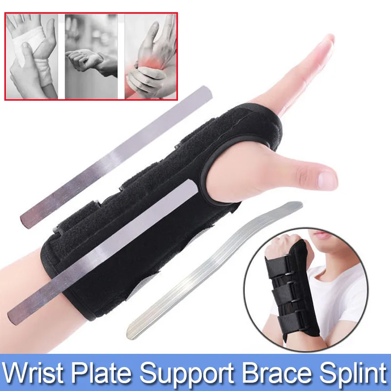 

1PCS Carpal Tunnel Wrist Brace Relief Night Support Support Hand Brace with 3 Stays Adjustable Wrist Support Splint