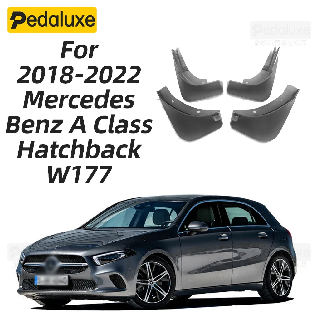 

OEM брызговики от грязи для 2018-2022 Mercedes Benz класса А хэтчбека W177