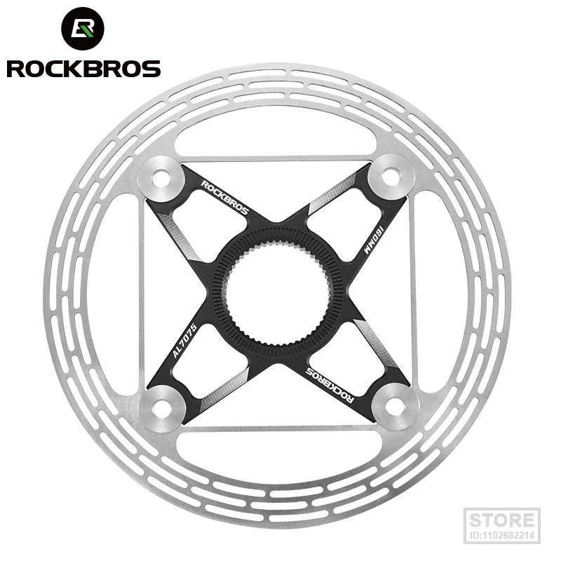 

ROCKBROS 160mm/140mm Bicycle Disc Brake Stainless Steel Rotor High Strength Hydraulic MTB Road Floating Bike Part