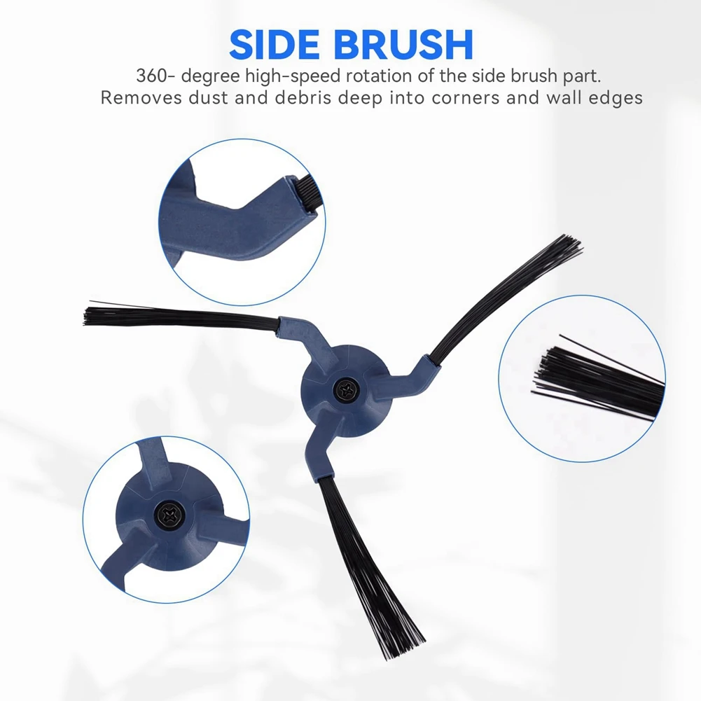 

popular Replacement Accessories Kit for Eufy X10 Pro Omni Robot Vacuum Cleaner: Mop Pad, Dust Bag,Roller Brush,Filter,Side Brush