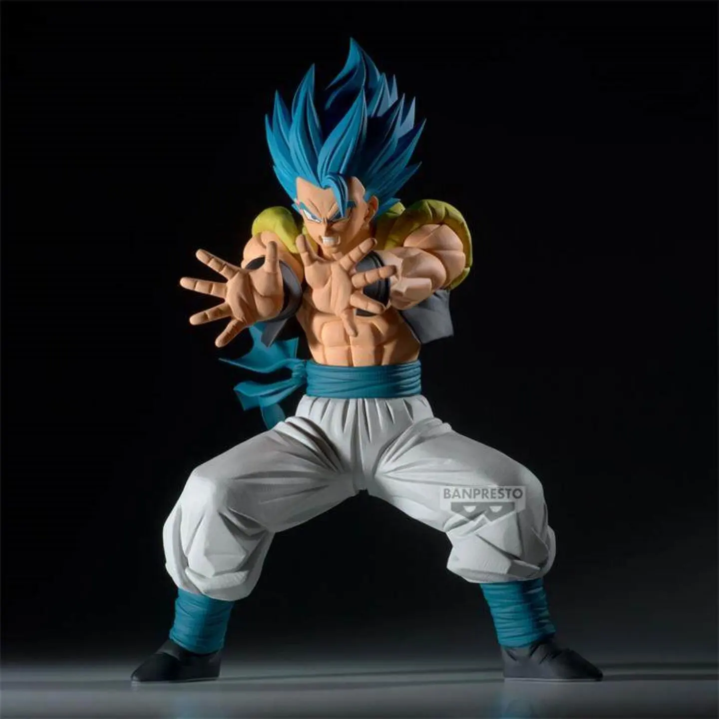 

В наличии Оригинальная фигурка Bandai Banpresto Dragon Ball Super Grandista Gogeta II Super Saiyan Blue, 25 см, ПВХ, коллекционная модель, игрушка