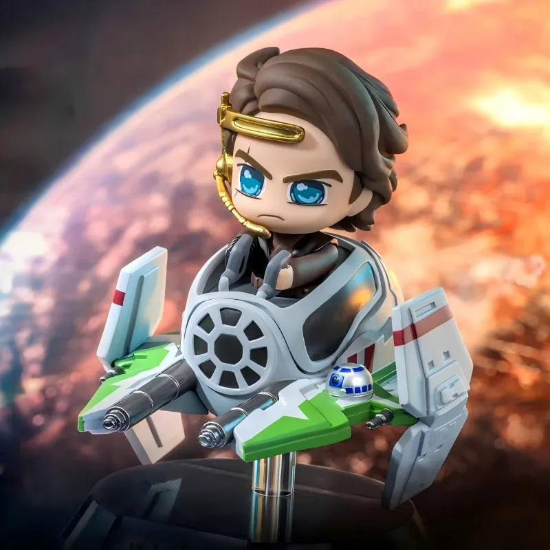 Herocross 스타 워즈 다스 베이더 Boba 우주선 두 번째 라운드 블라인드 박스 Cosbirider 미니 차량 입상 장식 팬 재미 있은 선물