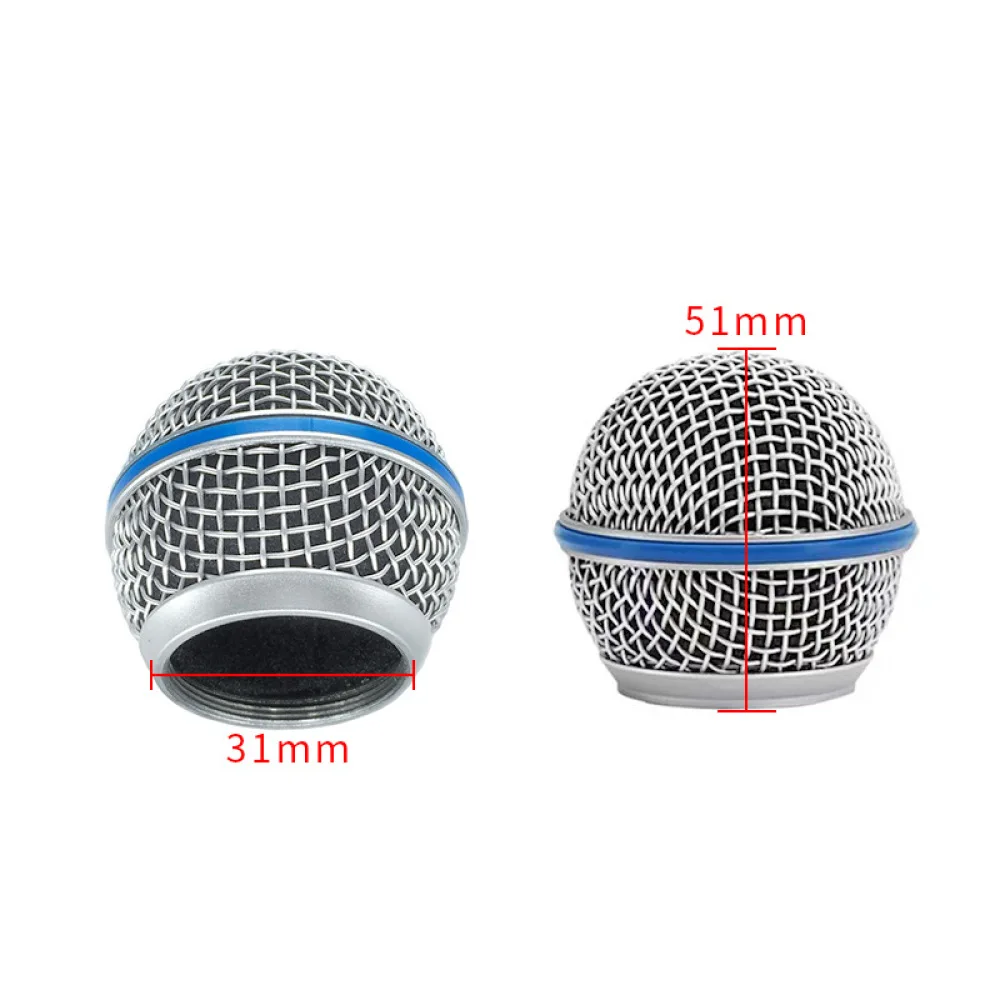 Mesh Cover For Shure SM58 PG58 BETA58A BETA87A And Other Models Microphone Mesh Cover Accessories 1 PCS - view 4