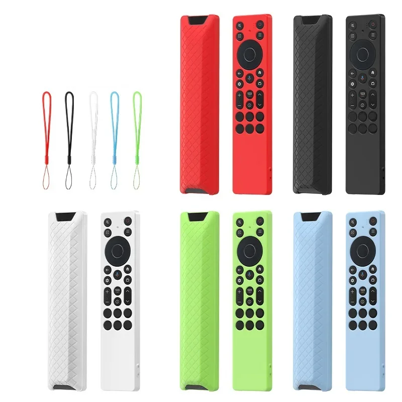

Remote Control Silicone Protective Case Cover for TCL RC923A/RC813A Case Shockproof Dustproof Protective Sleeve With Lanyard