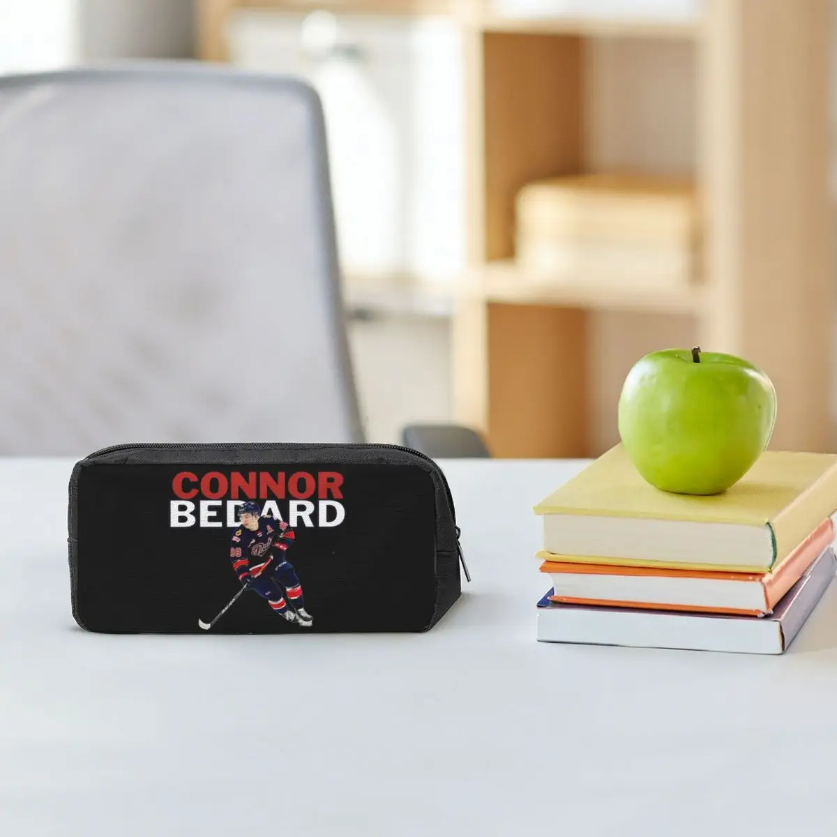 Пеналы Connor McDavid 97 для фанатов Edmonton Oilers, пеналы для студентов, школьные пеналы, большая сумка для карандашей, держатель для ручек