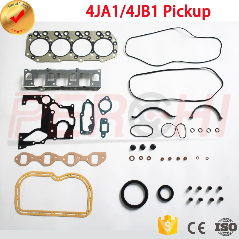 

For ISUZU 4JB1 Pickup Engine Head Gasket Kit Full Set OEM：5-87812725-0