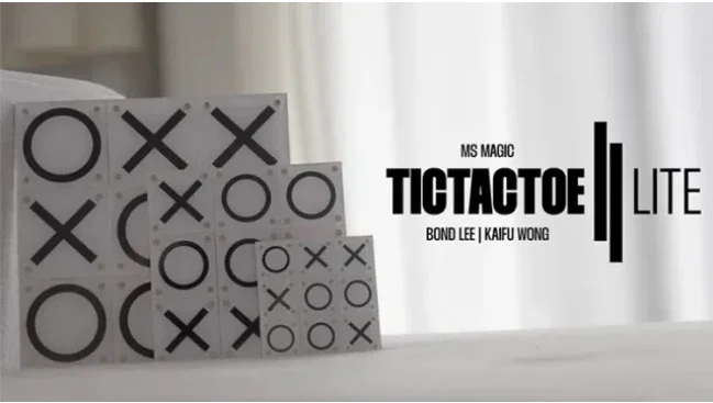 

Tic Tac Toe Lite (Medium) by Bond Lee and Kai-Fu Wang - Magic tricks (Instant Download)