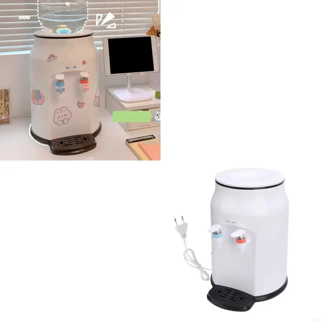 

Мини-диспенсер для воды 220 В, диспенсер для горячей и холодной воды с верхней загрузкой, диспенсер для водяного охлаждения на