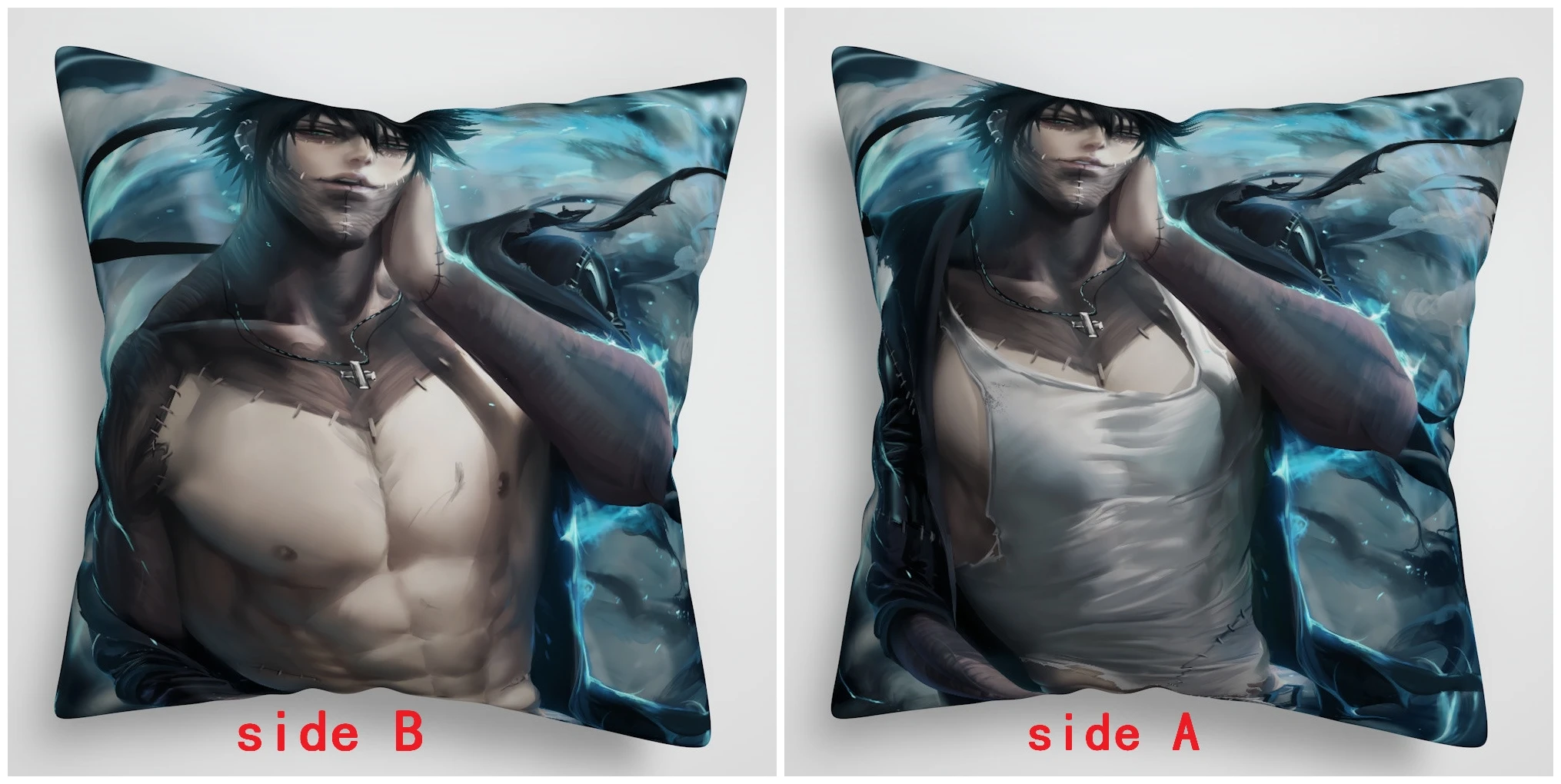 Двухсторонняя наволочка с принтом манга Boku no My Hero Академия Dabi домашний декор наволочка с аниме логотипом подарок для любителей аниме