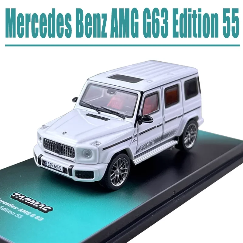 Tarmac Works 1/64 메르세데스 벤츠 AMG G63 에디션 55 합금 장난감, 모터 자동차 다이캐스트 금속 모델 선물