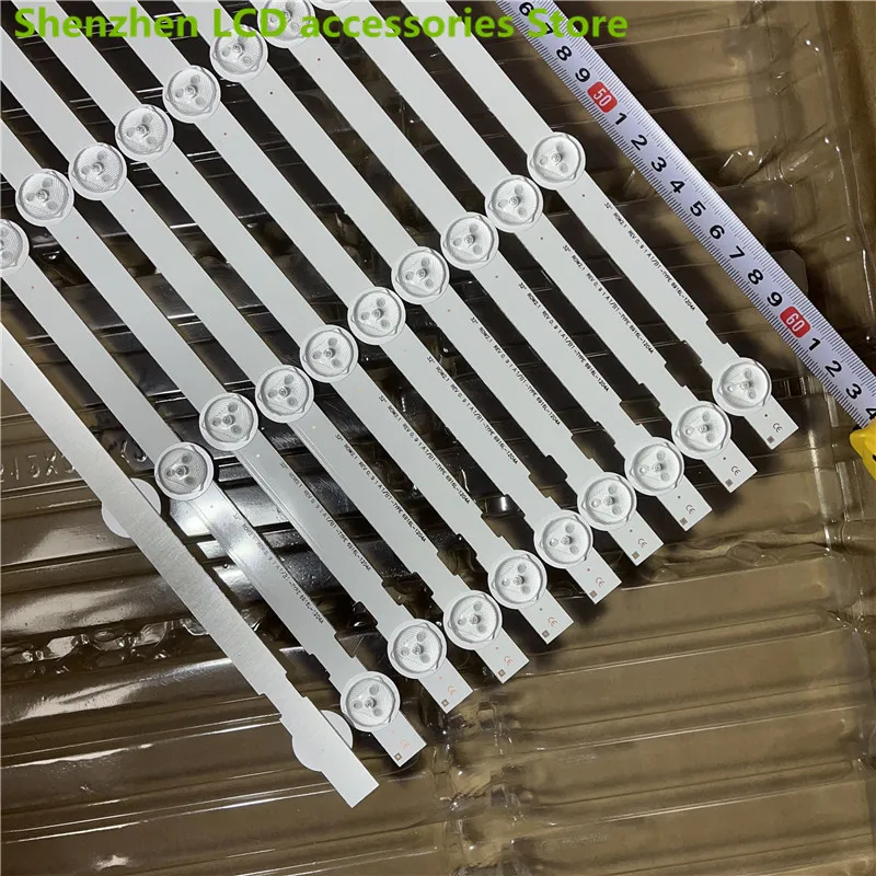 100% NIEUWE 630mm LED Backlight Strip voor LG 32LN541V 32LN540V 32LN541U 6916L-1437A 6916L-1438A 6916L-1204A 6916L-1426A 7LED 3 V