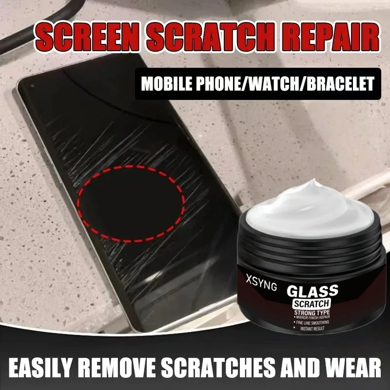 Glass Scratch Repair Polishing Paste Suitable For Car Glass Mobile Phone Computer Screen House Window Bathroom Glass Mirror