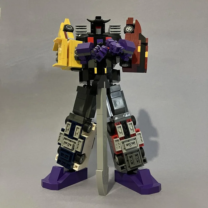 653 قطعة MOC TF Menasor نموذج اللبنات العمارة تجميع لتقوم بها بنفسك لعبة فكرة إبداعية التعليم هدايا عيد الميلاد الطوب الاطفال #5