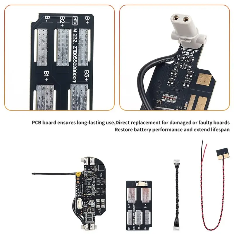 2025 BMS Battery Protection Circuit Board-For FIMI 4K And 1080P Aerial Drone Replacement Part With Connecting Cables,BMS