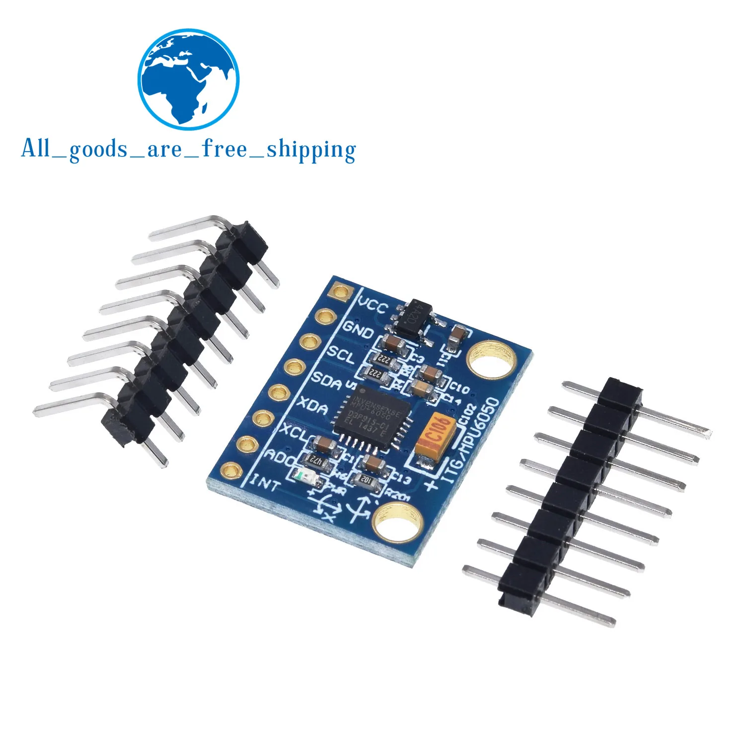 GY-521 MPU-6050 MPU6050 Module 3 Axis analog gyro sensors+ 3 Axis Accelerometer Module