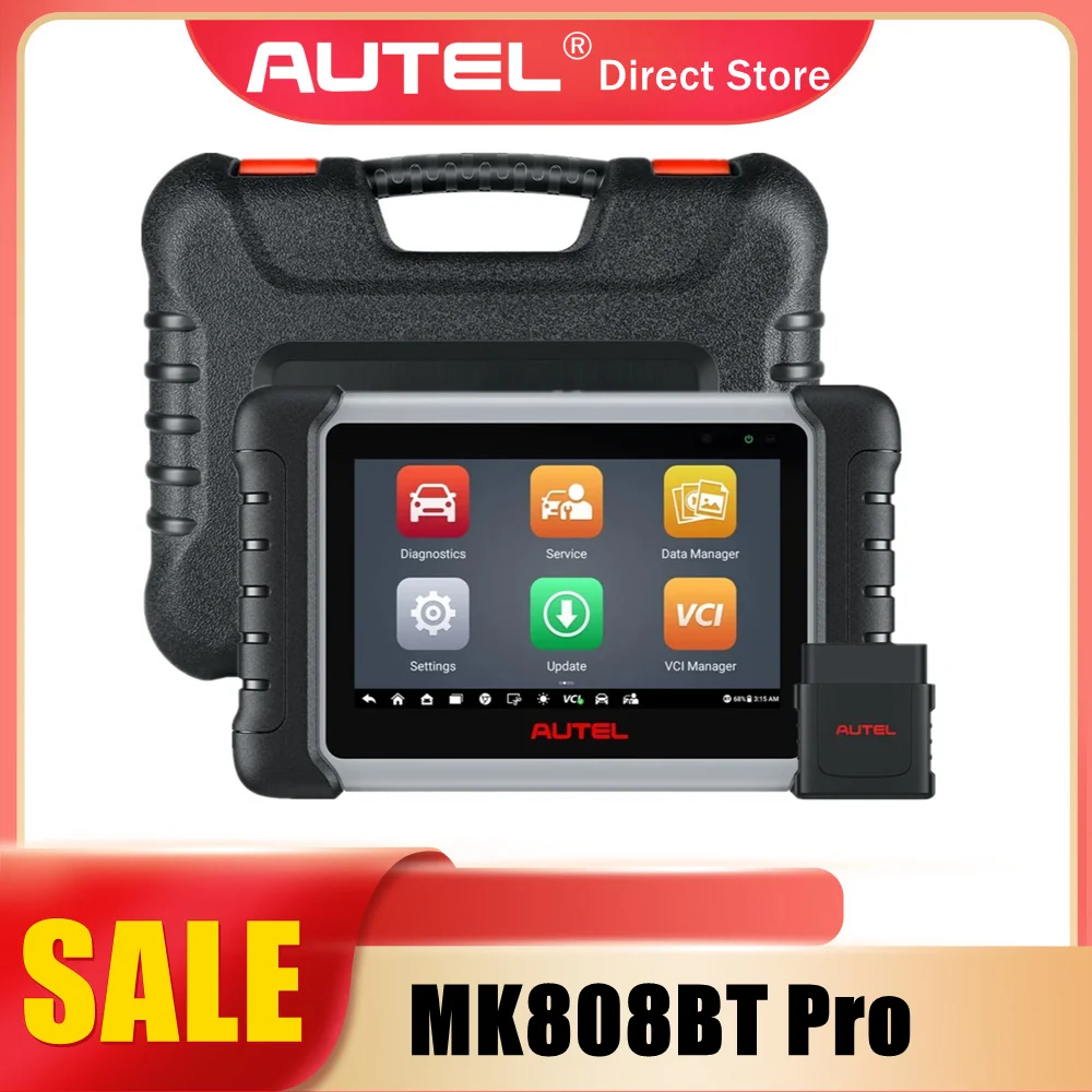 

Autel MaxiCOM MK808BT MK808Z-BT PRO Car Diagnostic Tool Active Tests & Bi-Directional Control Scanner All System Scanner