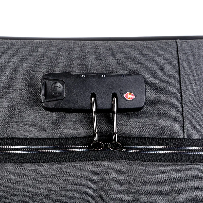 Mochila multifuncional para hombre, bolsa de negocios con carga USB, impermeable, antirrobo, a la moda