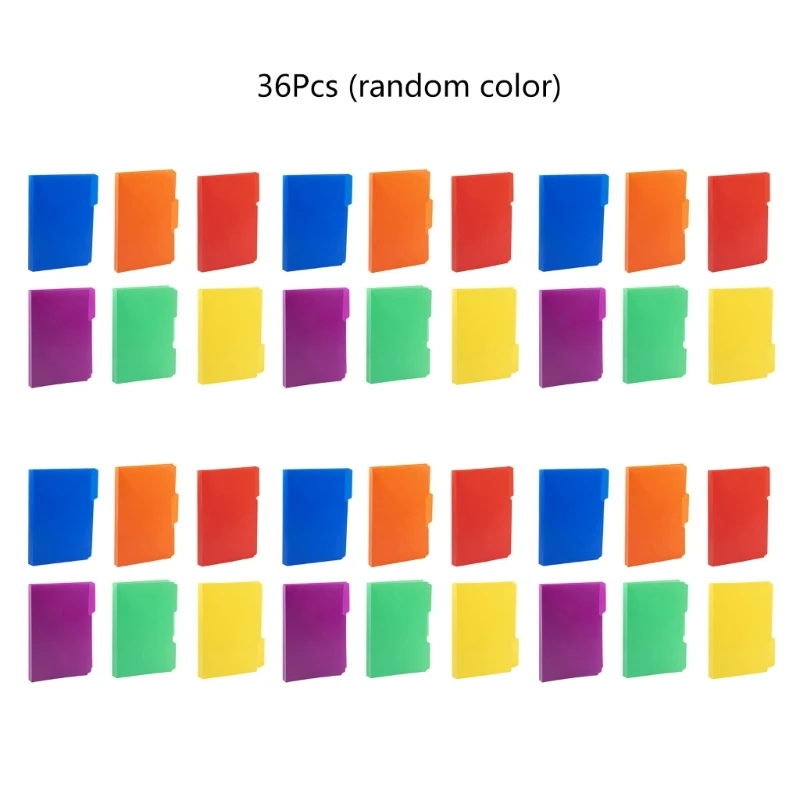 Documento colorato F3MA con 6/18/36 tasche per uso ufficio-impermeabile e antipolvere