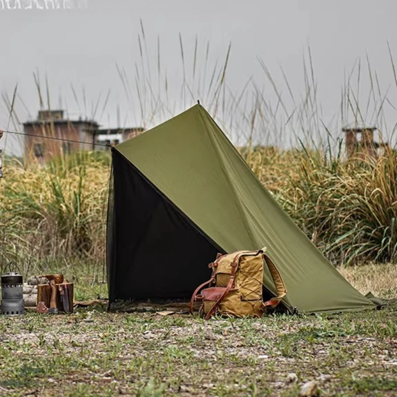 

Уличная сверхлегкая туристическая палатка для 1-2 человек для кемпинга, пешего туризма, приключений бушкрафта