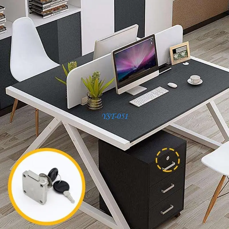 

E15A 4set Furniture Cams Lock with Key Replacement Drawer Lock for Letterbox, Office