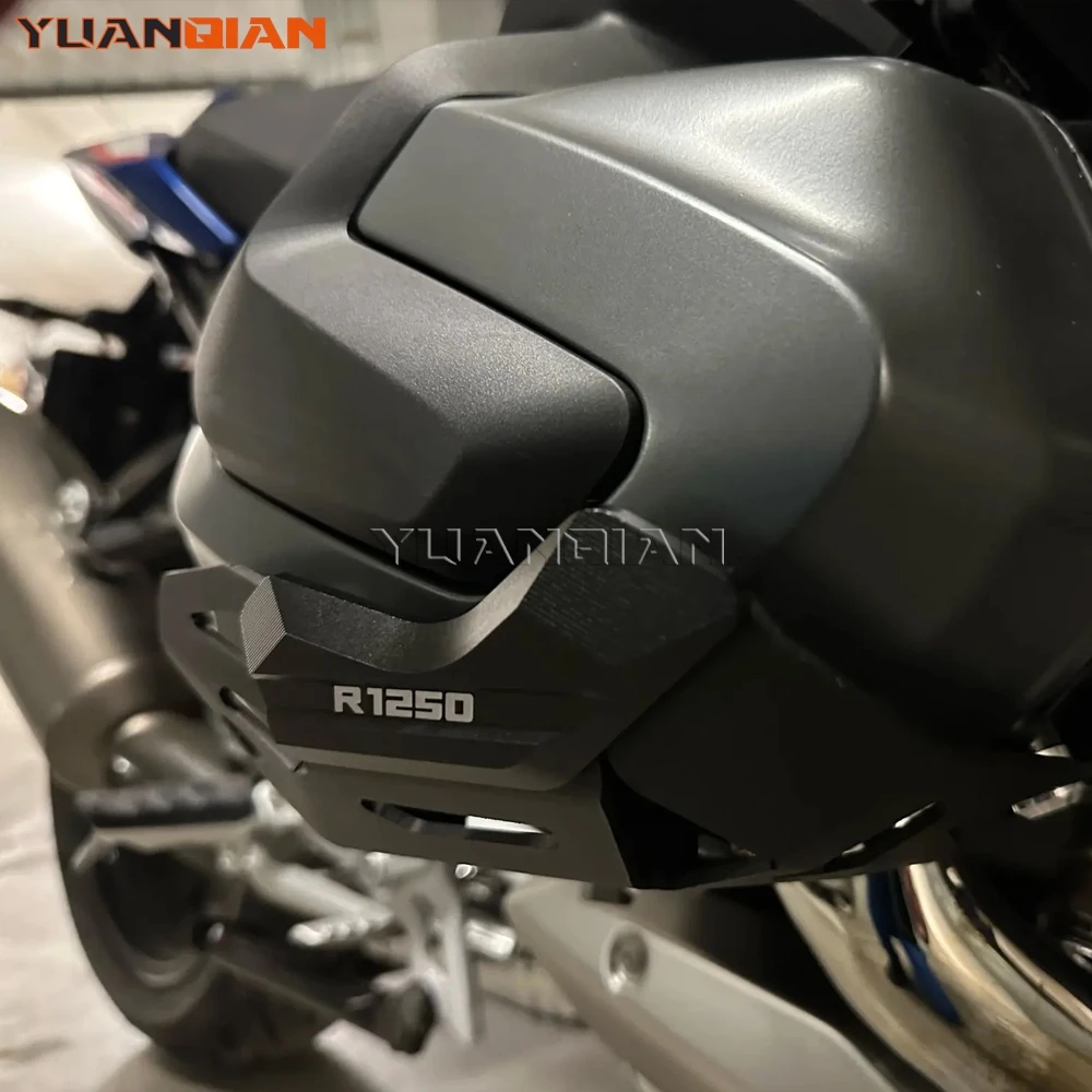 

Для BMW R1250GS R 1250 GS ADV Adventure R1250RS R1250RT 2025 Защита двигателя Защита головки блока цилиндров Защитная крышка Левая и правая защита