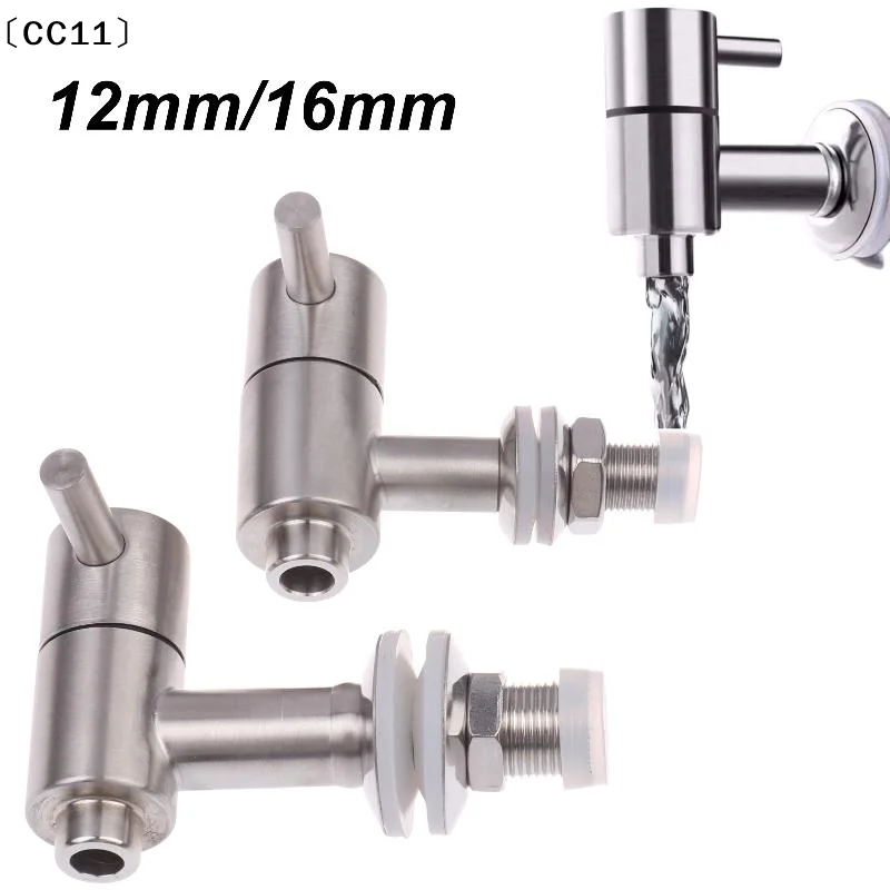 1 Set Water Dispenser Switch Tap Leakproof Beer Faucet Cask Valve Switch Stainless Steel Special Juice Faucet Valve〔CC11〕