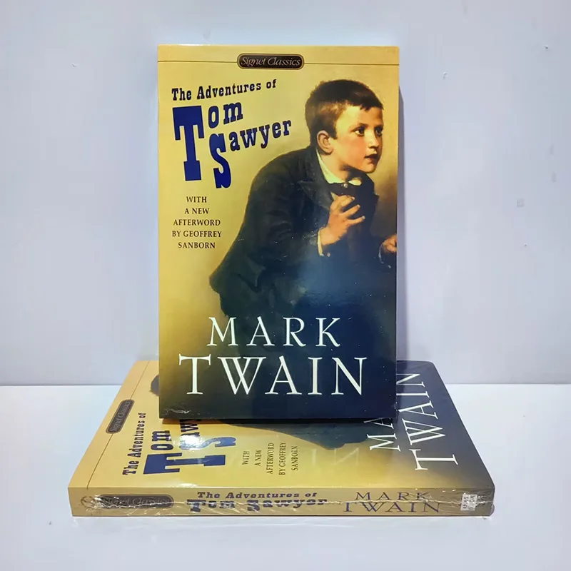 

The Adventures Of Tom Sawyer English Version Personal Biographical Books Children'S Storybook English Books Libros Livros