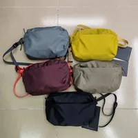 New Outdoor Lightweight Travel Shoulder Bag Heliad 6L Casual Crossbody Waist Bag Nylon Unisex Versatile for Leisure Activities