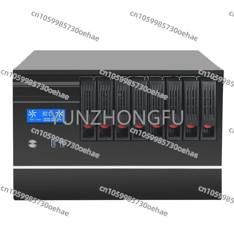 Hot Sale Mini Nas 8 Bays Nas Case NAS Cloud Storage Server Case