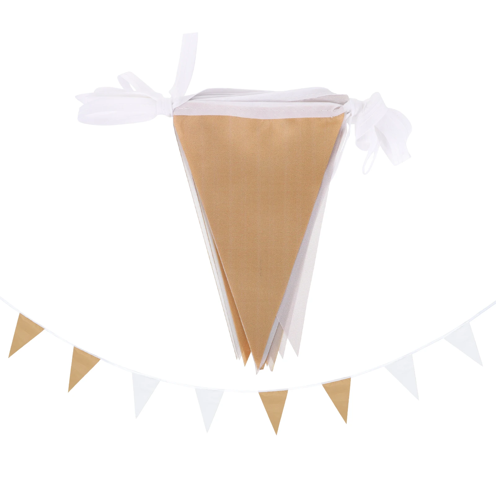 

2pcs Creative Triangle Pennant Banner Camping Decoration Polyester Hanging Flag Party Supplies Festival Picnic Decor