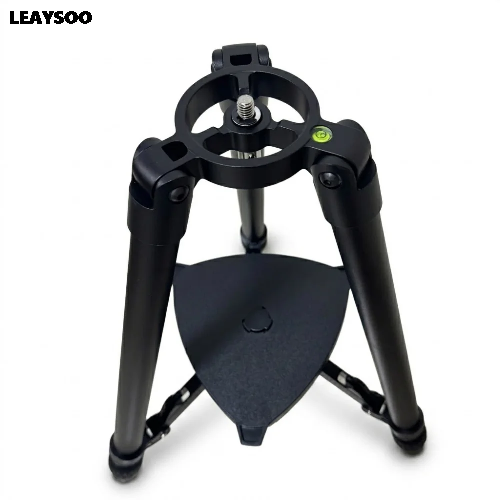 Portable Aluminium Tripod 3/8 Screw Thread Max Height 780mm Adjustable Stand with Accessory Tray for Telescope Scope DSLR