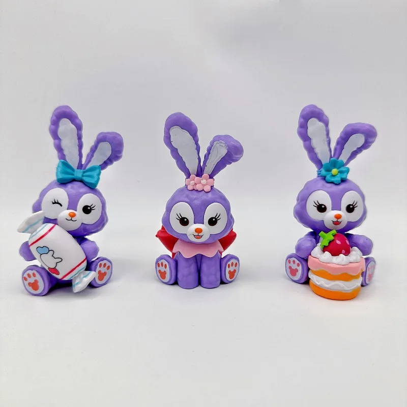 Lina Bell Stardelu Fox Rabbit Caja ciega de juguete de peluche, exquisito adorno de consola central de mesa y coche son perfecto para regalo de Navidad